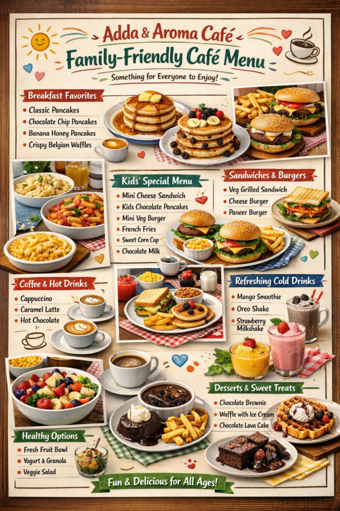cafe menu
