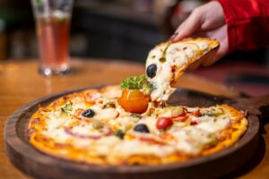 Best Cafes in Hyderabad – Adda & Aroma Cafe, pizza
